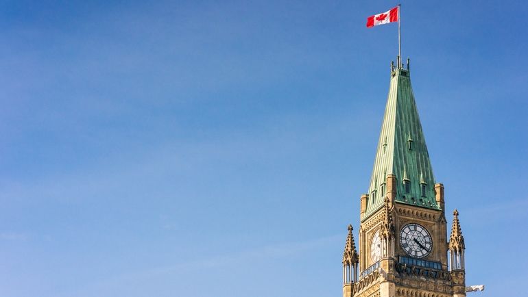 Canadian parliament building