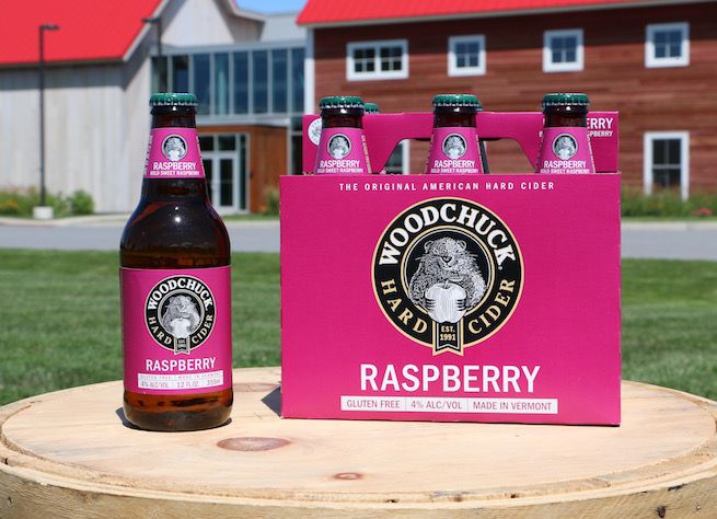 Woodchuck raspberry hard cider