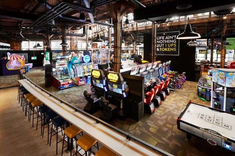 It's games galore at the Rec Room, one of the most unique restaurants in Toronto.