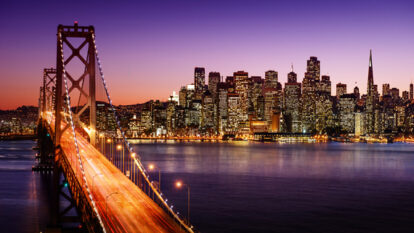 Skyline of San Francisco.